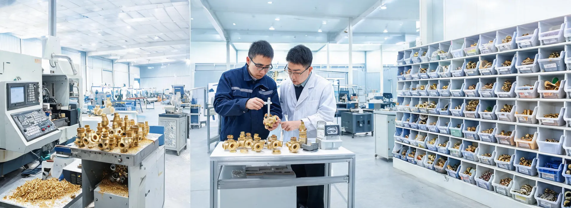 Apollo Valves manufacturing and engineering floor