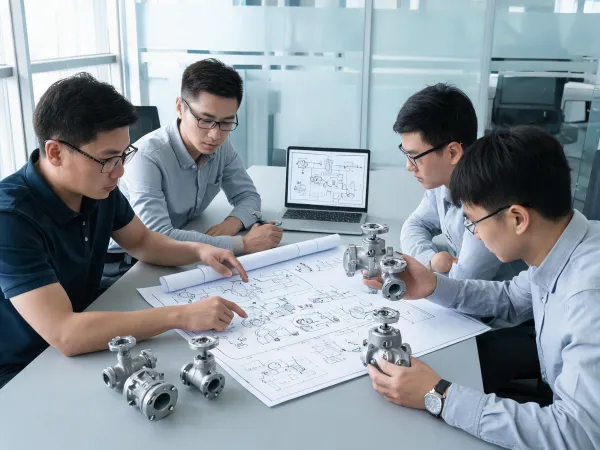 Engineering drawing review for valve project