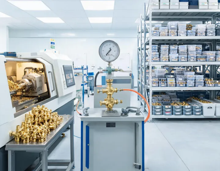 Valve production and quality control capability overview
